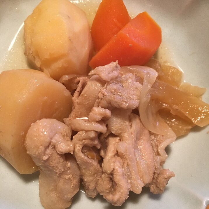 豚肉の肉じゃが